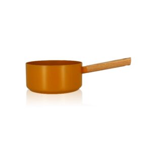 ECTOR 20 cm kollane kastrul – alumiiniumist, tammesangaga